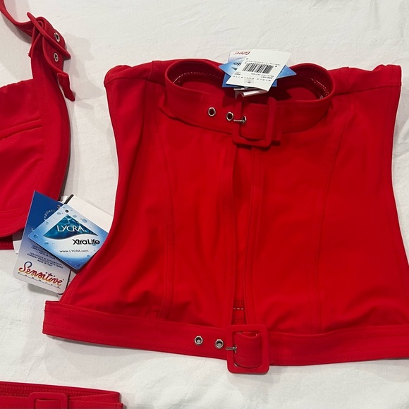 Red Women's Bikini Set - Picture 5 of 5